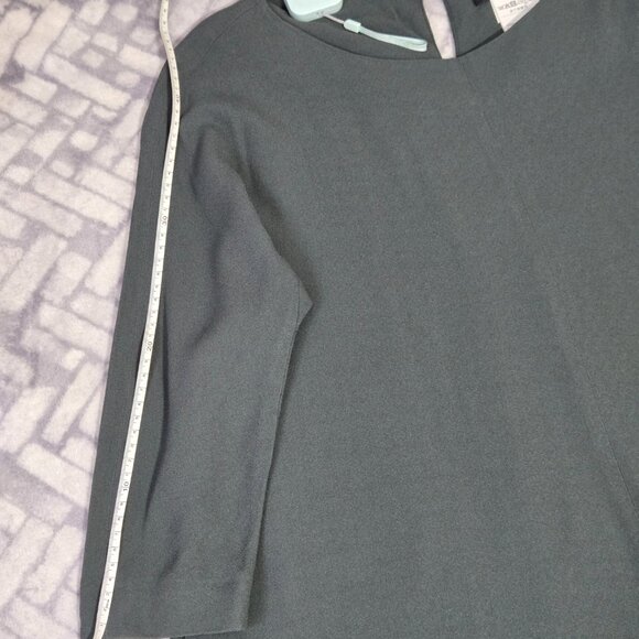 Weekend Max Mara Relaxed Fit Midi Dress Dark Green Size 10 - Picture 9 of 11